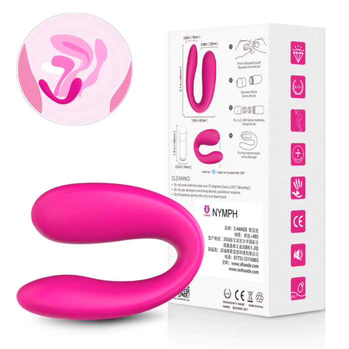 Вибратор для пар Pink