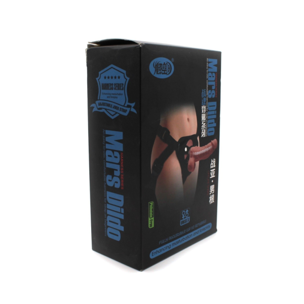 Страпон Mars Dildo B c гнущимся фаллоимитатором