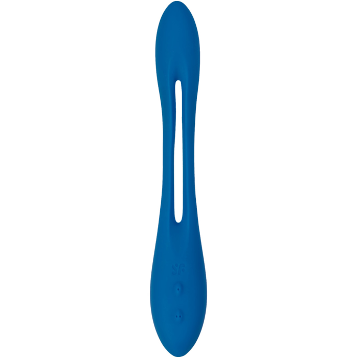 Многофункциональный вибратор для пар Satisfyer Elastic Game, синий