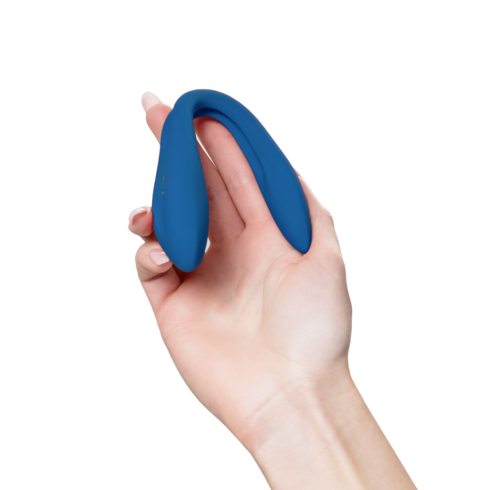 Многофункциональный вибратор для пар Satisfyer Elastic Game, синий