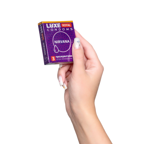 Презервативы LUXE ROYAL Nirvana, 3 шт.