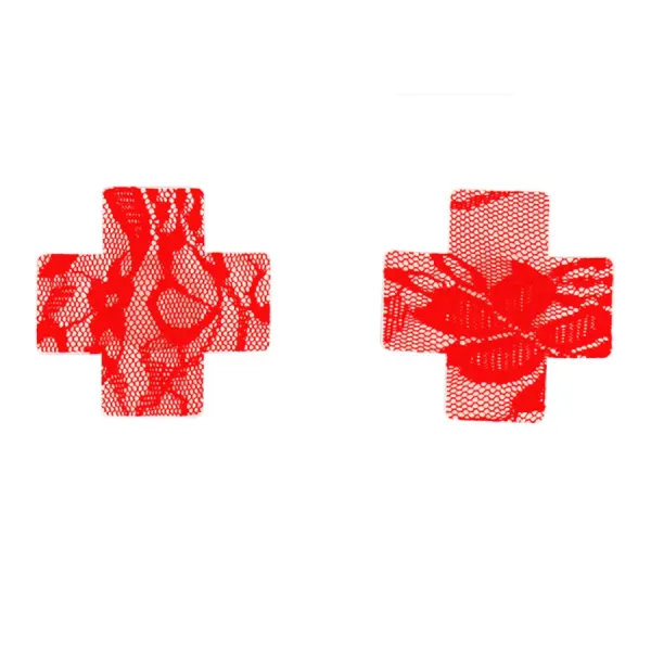 Пэстисы кружевные (красные)