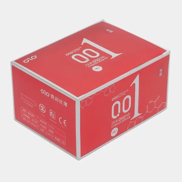 Презервативы OLO с согревающим эффектом, 10 штук в упаковке