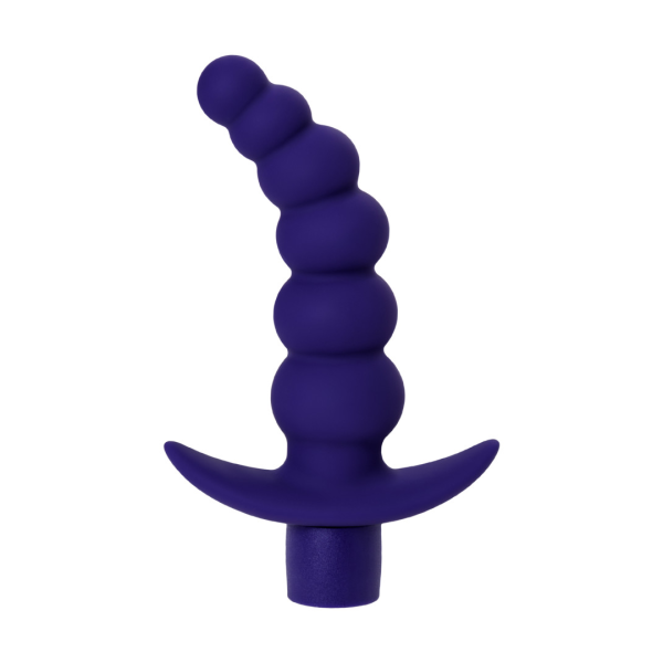 Анальный вибратор ToDo by Toyfa Dandy, силикон, фиолетовый, 13,5 см, Ø 3,2 см