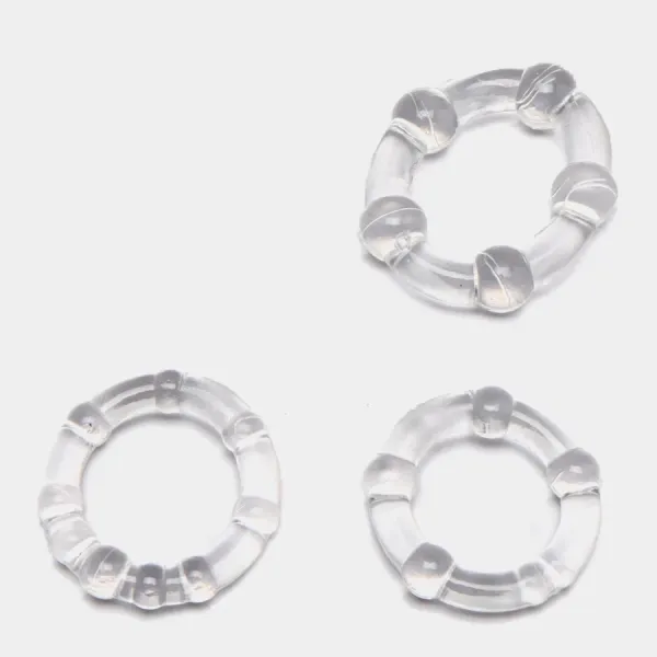 Эрекционные кольца Stay hard прозрачные