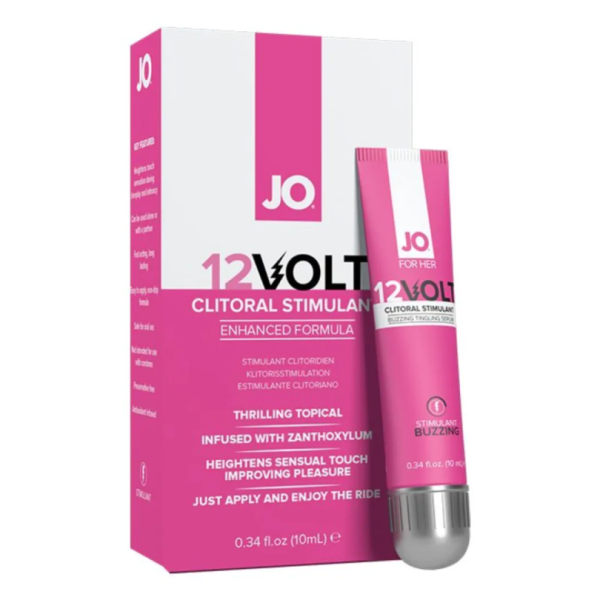 Возбуждающая сыворотка мощного действия JO 12 Volt с эффектом “жидкой вибрации” – 10 мл.