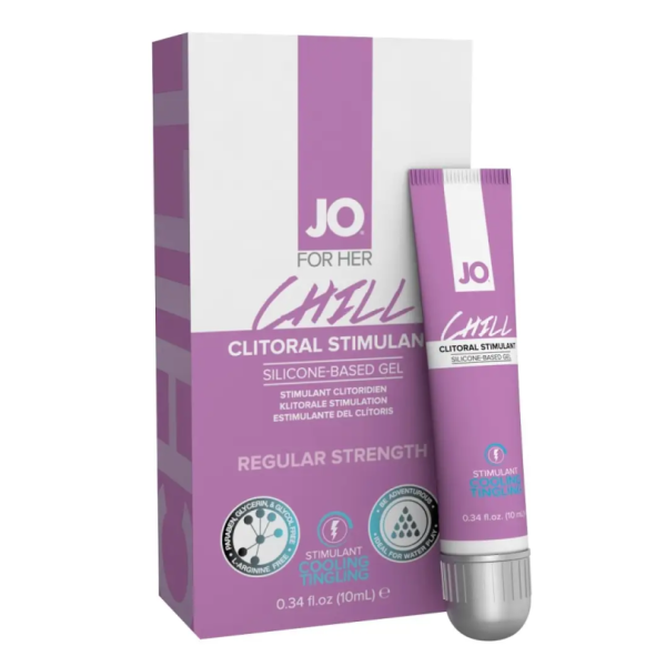 Стимулирующий охлаждающий гель для клитора / JO Chill – 10 мл.