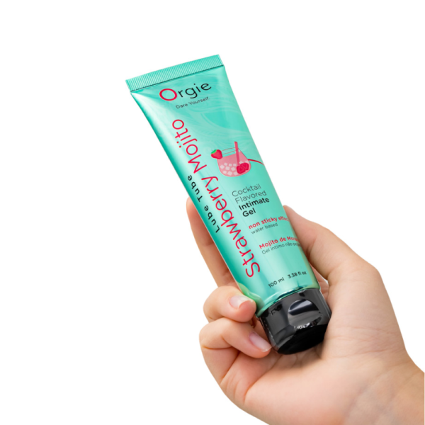 Интимный гель Orgie LUBE TUBE на водной основе, со вкусом клубничного мохито,100 мл Интимный гель Orgie LUBE TUBE на водной основе, со вкусом клубничного мохито,100 мл