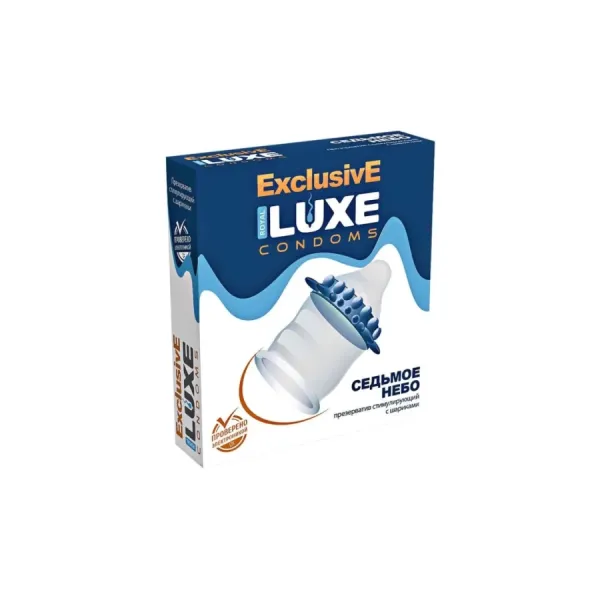 Презервативы «Luxe» Exclusive Седьмое небо, 1 шт. Презервативы «Luxe» Exclusive Седьмое небо, 1 шт.
