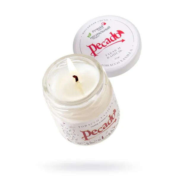 Массажная свеча Pecado BDSM, Tobacco Vanilla 35мл.