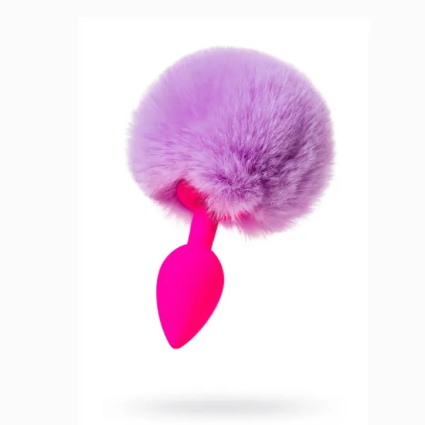 Анальная втулка с хвостом ,фиолетовая 13 см, Ø 2,8 см, 43 г Анальная втулка с хвостом ,фиолетовая 13 см, Ø 2,8 см, 43 г