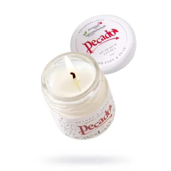 Массажная свеча Pecado BDSM, Brandy & Pear 35мл.