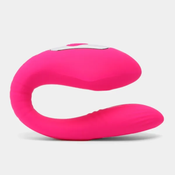 Вибратор парный с вакуумной и вибро стимуляцией, на пульте