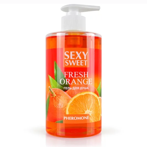 Гель для душа Sexy Sweet FRESH ORANGE с феромонами 430 мл Гель для душа Sexy Sweet FRESH ORANGE с феромонами 430 мл