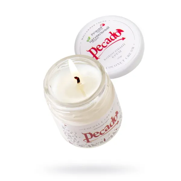 Массажная свеча Pecado BDSM, Сoconut cream 35 мл.