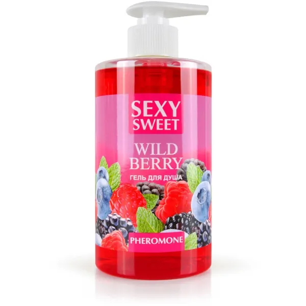 Гель для душа Sexy Sweet WILD BERRY с феромонами 430 мл Гель для душа Sexy Sweet WILD BERRY с феромонами 430 мл