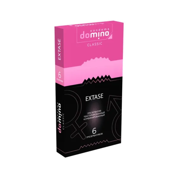 Презервативы текстурированные тонкие DOMINO CLASSIC Extase Презервативы текстурированные тонкие DOMINO CLASSIC Extase