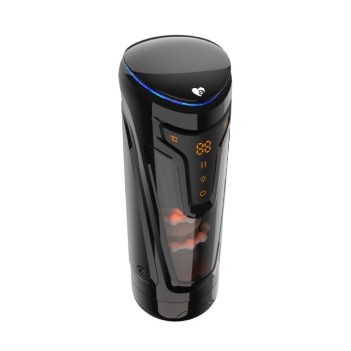 Инновационный мастурбатор Warrior с пенетрацией и массажем бусинами от Amovibe