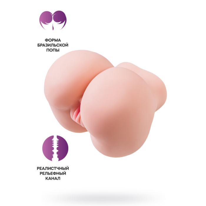 Мастурбатор реалистичный Juicy Pussy by TOYFA Amanda, TPE, телесный, 22 см