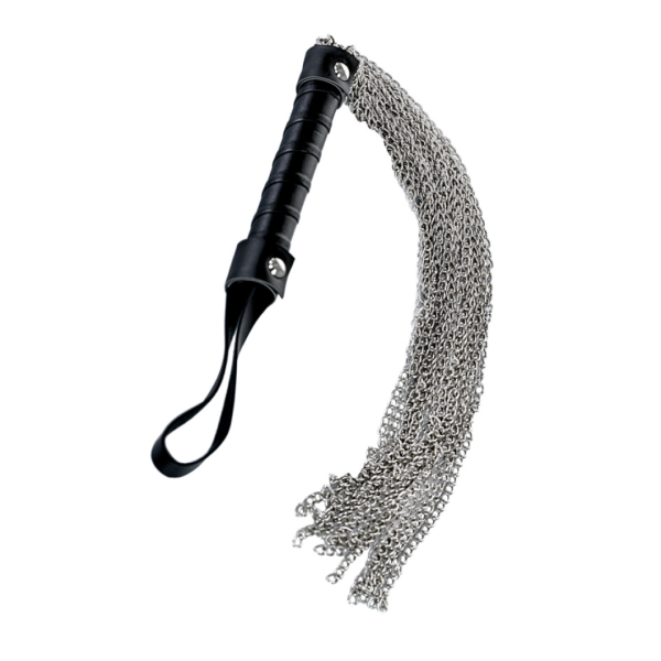 Флоггер из цепочек TOYFA Theatre, металл, серебряный, 53,5 см