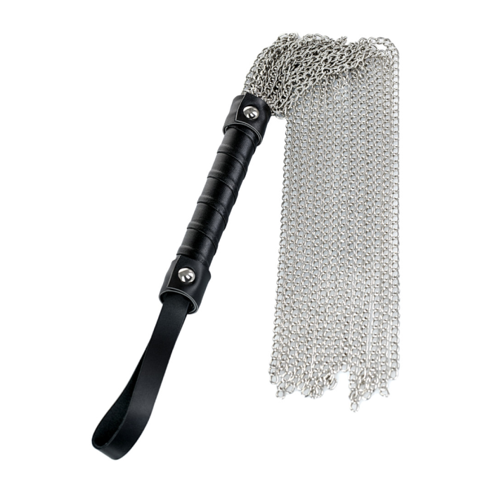 Флоггер из цепочек TOYFA Theatre, металл, серебряный, 53,5 см