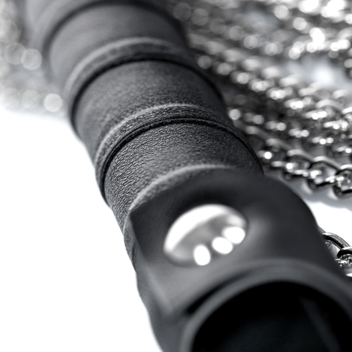 Флоггер из цепочек TOYFA Theatre, металл, серебряный, 53,5 см