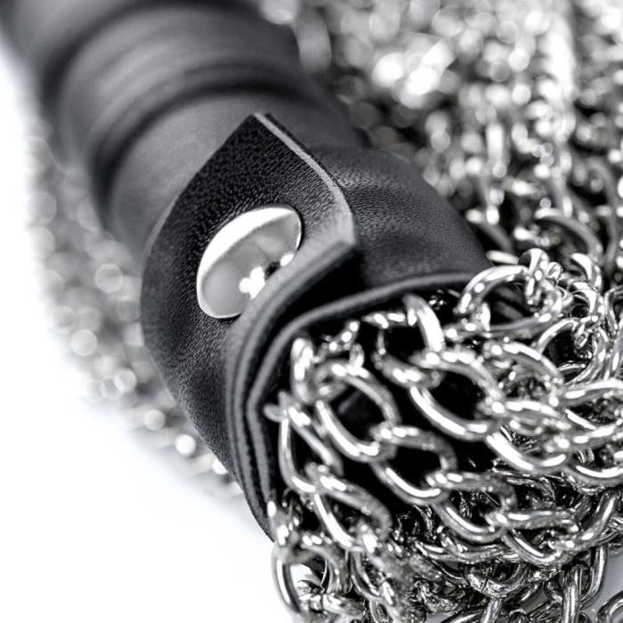 Флоггер из цепочек TOYFA Theatre, металл, серебряный, 53,5 см