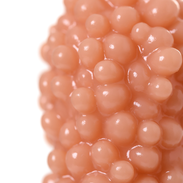 Насадка реалистичная KOKOS EXTREME SLEEVE 08-S с дополнительной стимуляцией, TPE, телесная, 12.7 см