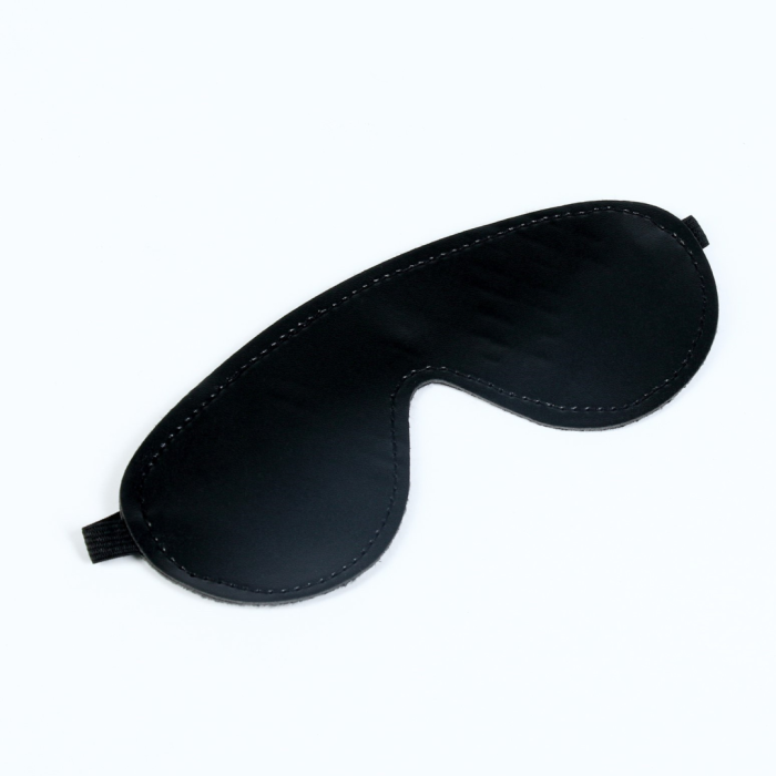 Эротический БДСМ набор, 8 предметов, металл, кожа, черный