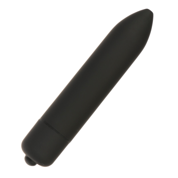 Вибратор вибропуля, ABS-пластик, софт-силикон 10 режимов, 9 см, черный