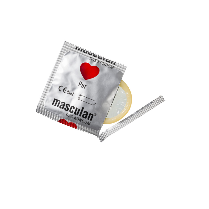 Презервативы Masculan, Pur № 3 утонченные, 18,5 см, 5.3 см, 3 шт.