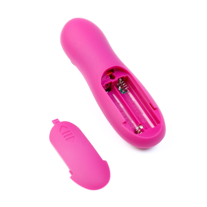 Бесконтактный вакуумно-волновой стимулятор клитора 10 режимов, малиновый