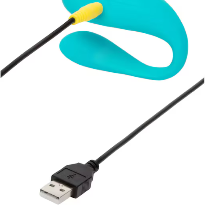 Вибратор для пар ROMP Join, Бирюзовый