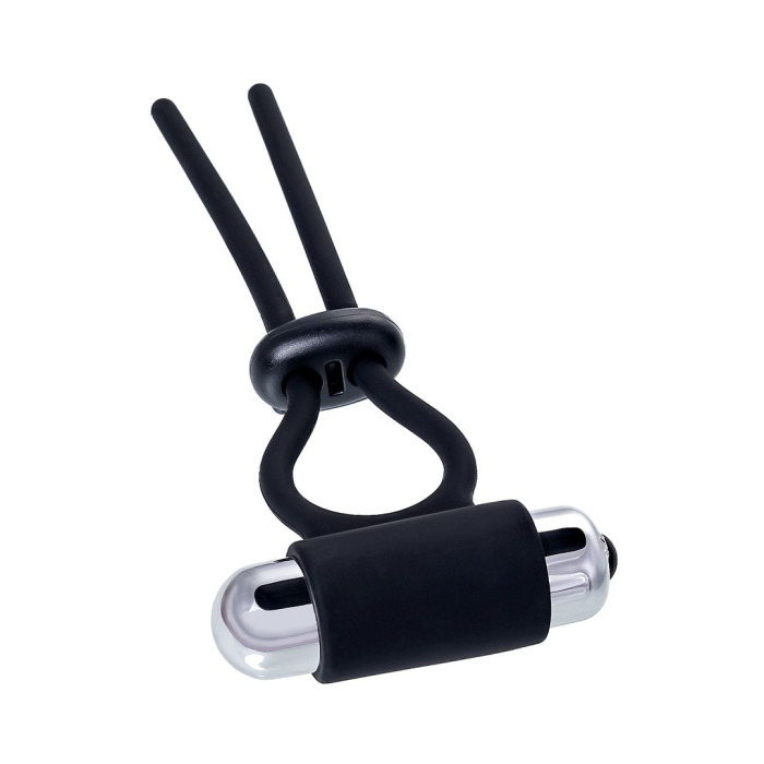 Лассо на пенис A-Toys by TOYFA Jat, силикон, черный, 14 см