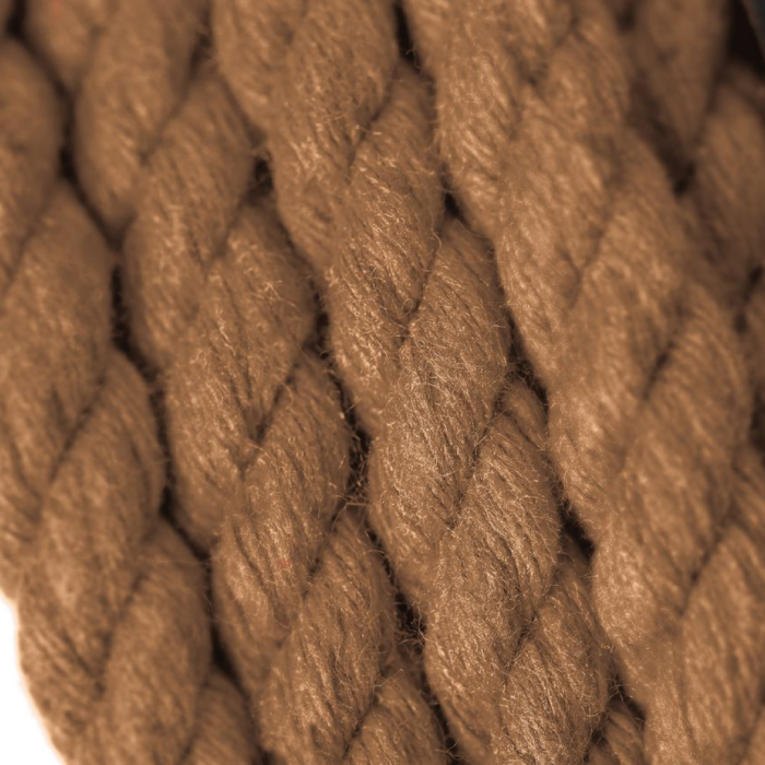 Веревка для шибари Pecado BDSM, на катушке, джут, бежевая, 5 м