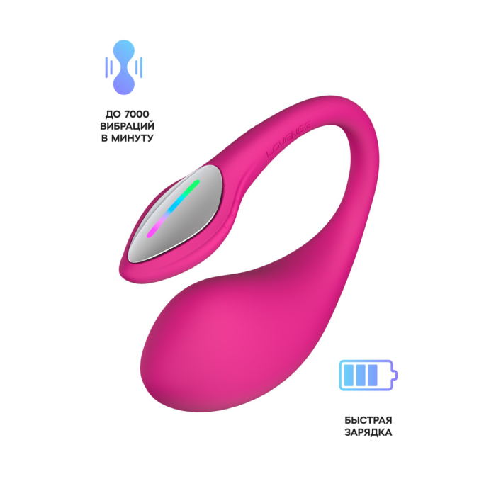 Вибратор для точки G Lovense Lush 4 с управлением через приложение
