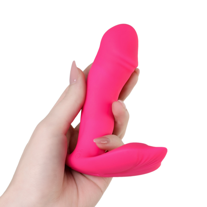 Стимулятор точки G с голосовым управлением JOS TILLY, силикон, розовый, 11 см