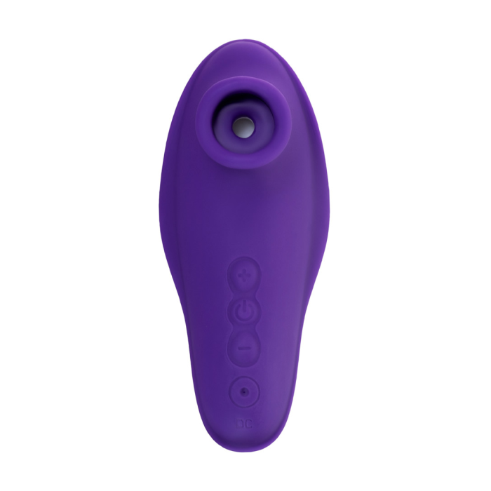 Клиторальный стимулятор - насадка JOS Swizzy, силикон, фиолетовый, 12 см