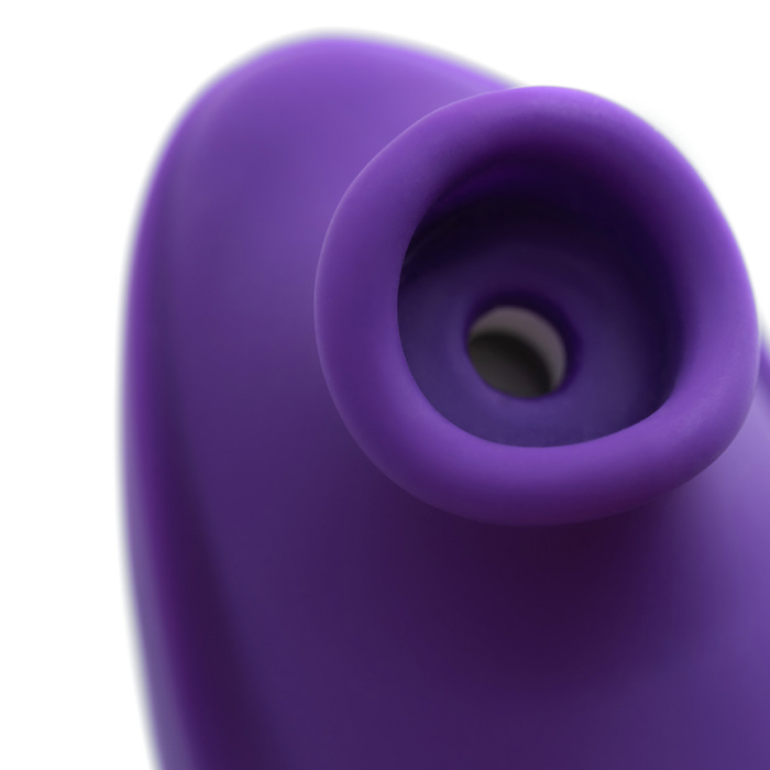 Клиторальный стимулятор - насадка JOS Swizzy, силикон, фиолетовый, 12 см