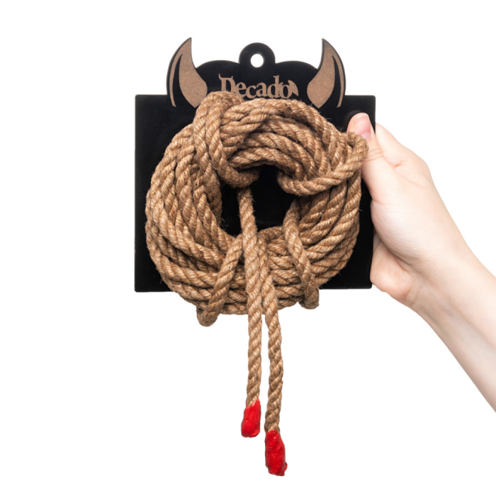 Веревка профи-джут Pecado BDSM, Шибари, 8 мм, 5 м