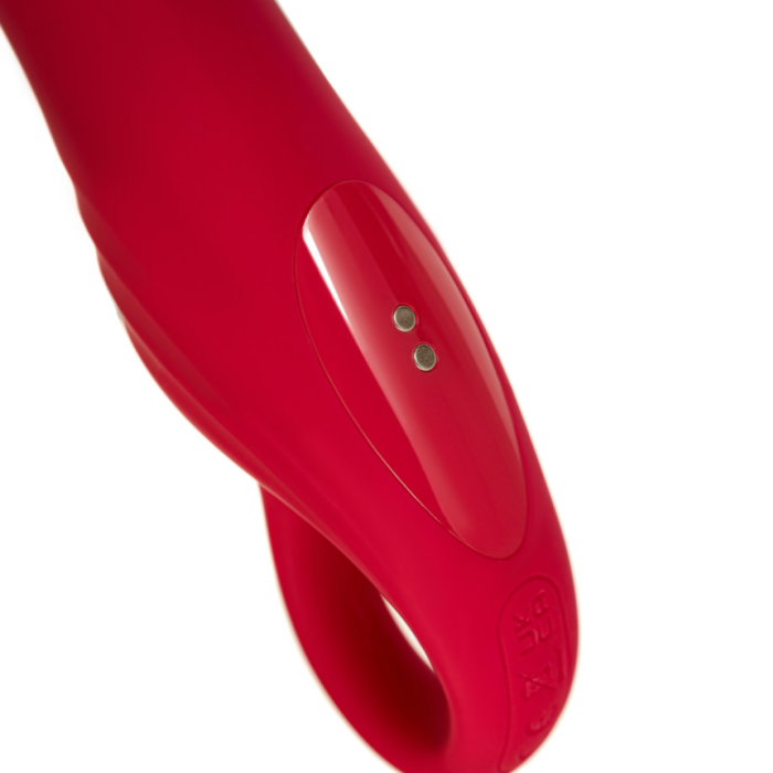 Стимулятор с двигающимся язычком Flovetta BEGONIA, силикон, розовый, 18,5 см