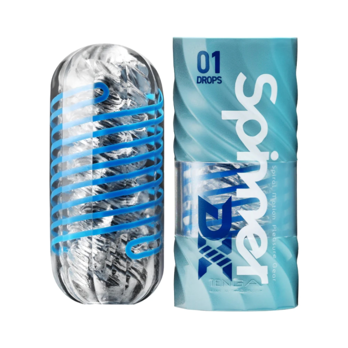 Многоразовый мастурбатор с эффектом вращения Tenga SPINNER DX 01 DROPS