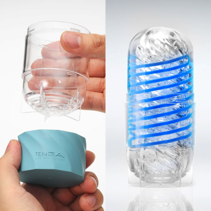Многоразовый мастурбатор с эффектом вращения Tenga SPINNER DX 01 DROPS