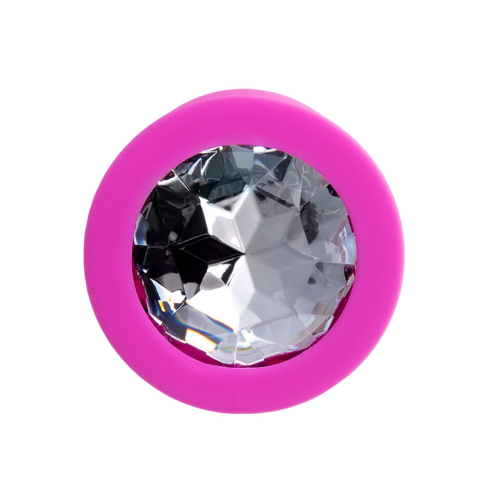 Анальная втулка ToDo by Toyfa Brilliant, силикон, розовая, 7 см, Ø 2,8 см, 50 г