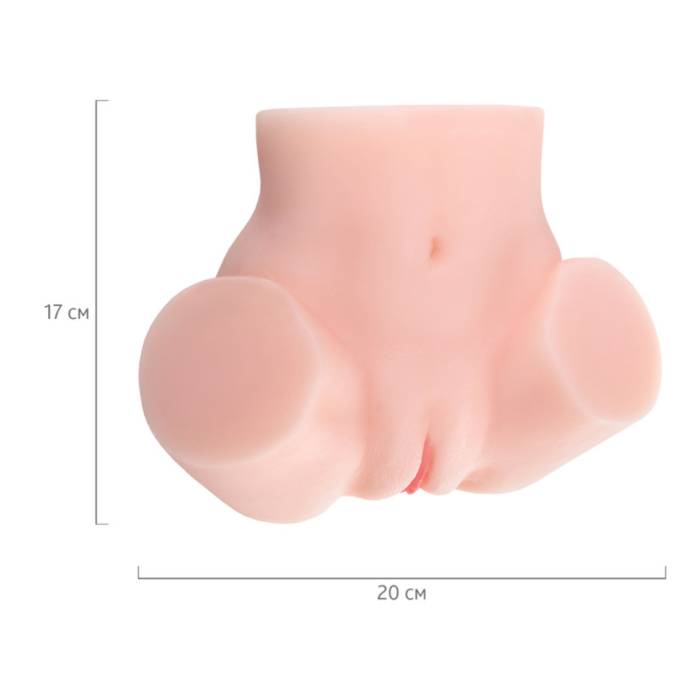 Мастурбатор реалистичный Juicy Pussy by TOYFA Adele, TPE, телесный