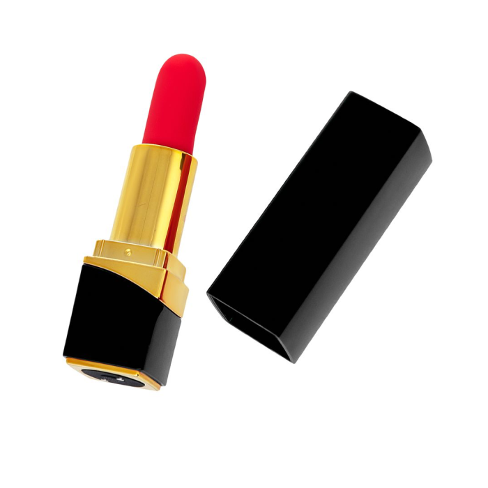 Минивибратор Flovetta PANSIES, ABS пластик, черный, 9 см