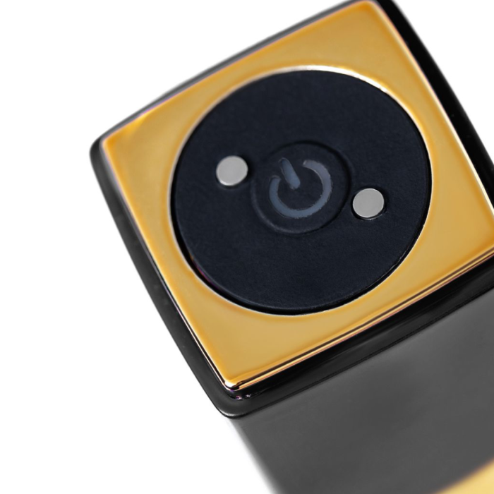 Минивибратор Flovetta PANSIES, ABS пластик, черный, 9 см