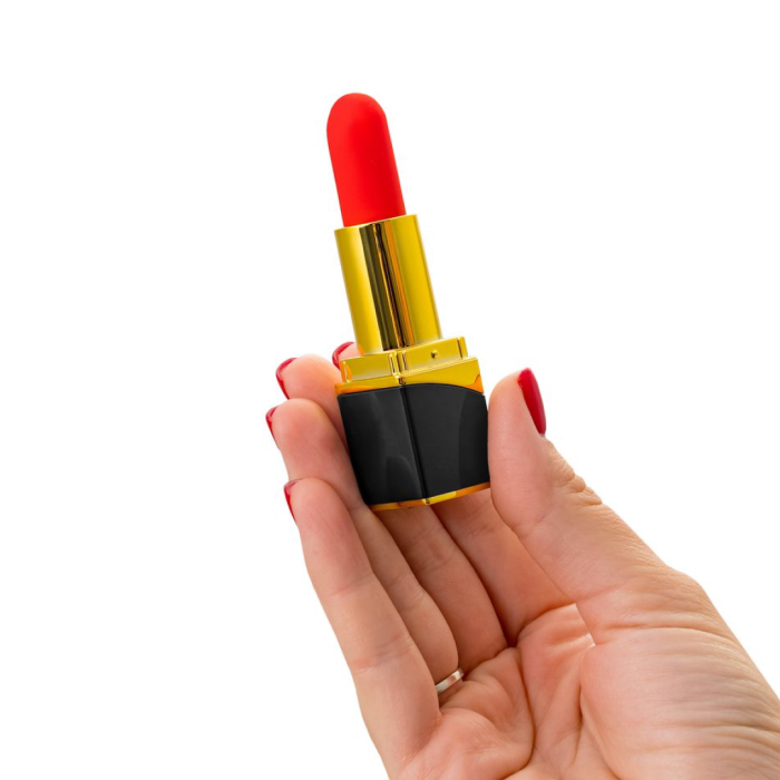 Минивибратор Flovetta PANSIES, ABS пластик, черный, 9 см