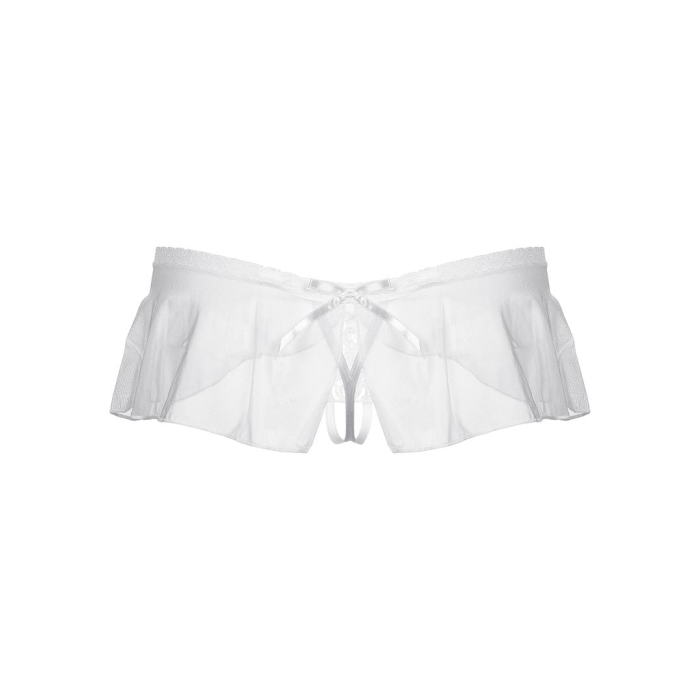 Стринги с юбочкой SoftLine Collection, белый, S/M