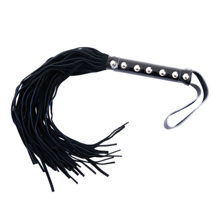 Флоггер TOYFA Theatre из замши черный, 49 см